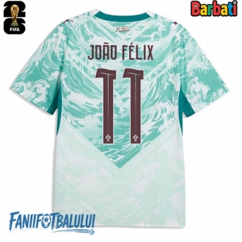 Portugalia Joao Felix #11 Tricou Fotbal Replică Mondial 2026 Barbati Deplasare